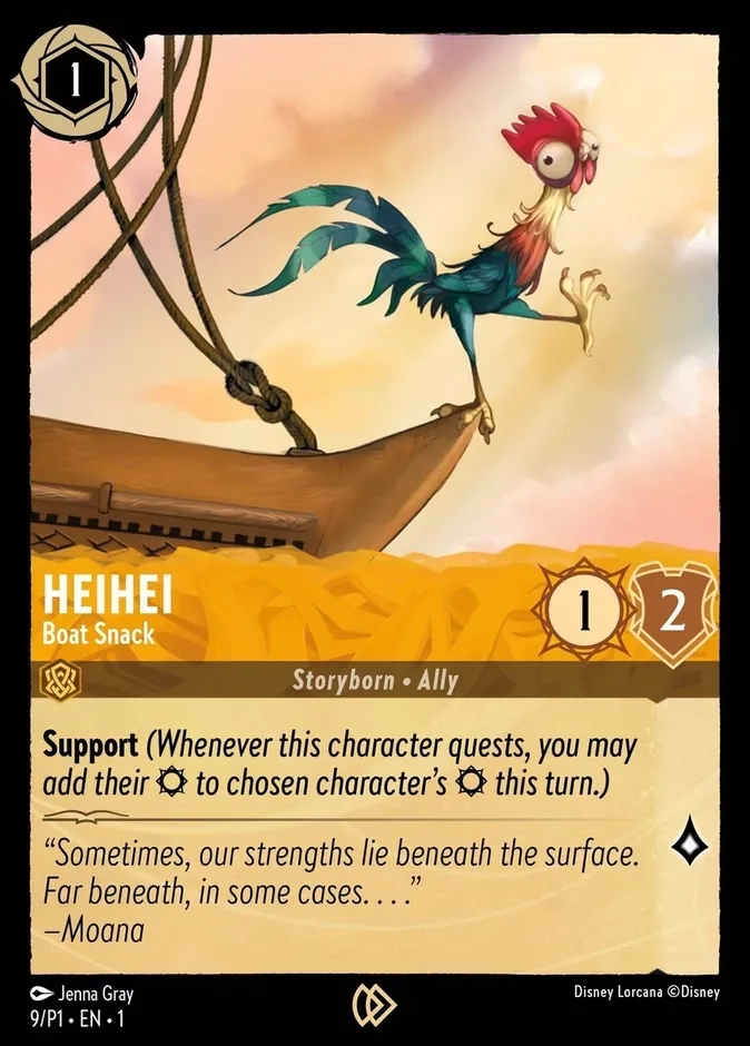 Heihei #9 Promo Set 1 Disney Lorcana card