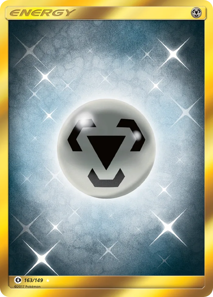 Metal Energy #163 Sun & Moon Pokemon card