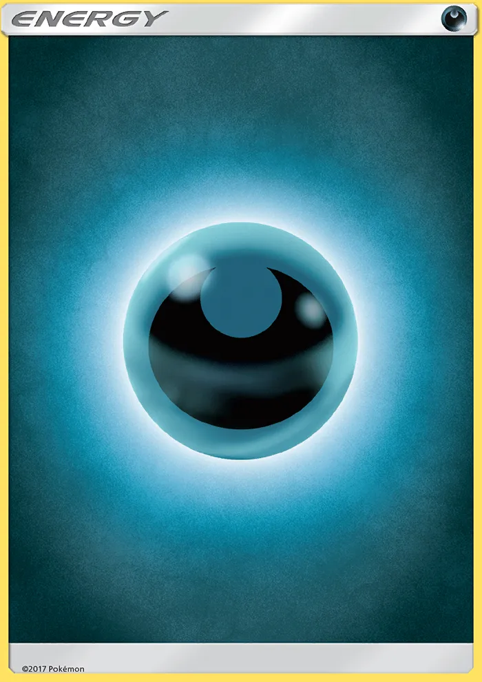 Darkness Energy # Sun & Moon Pokemon card