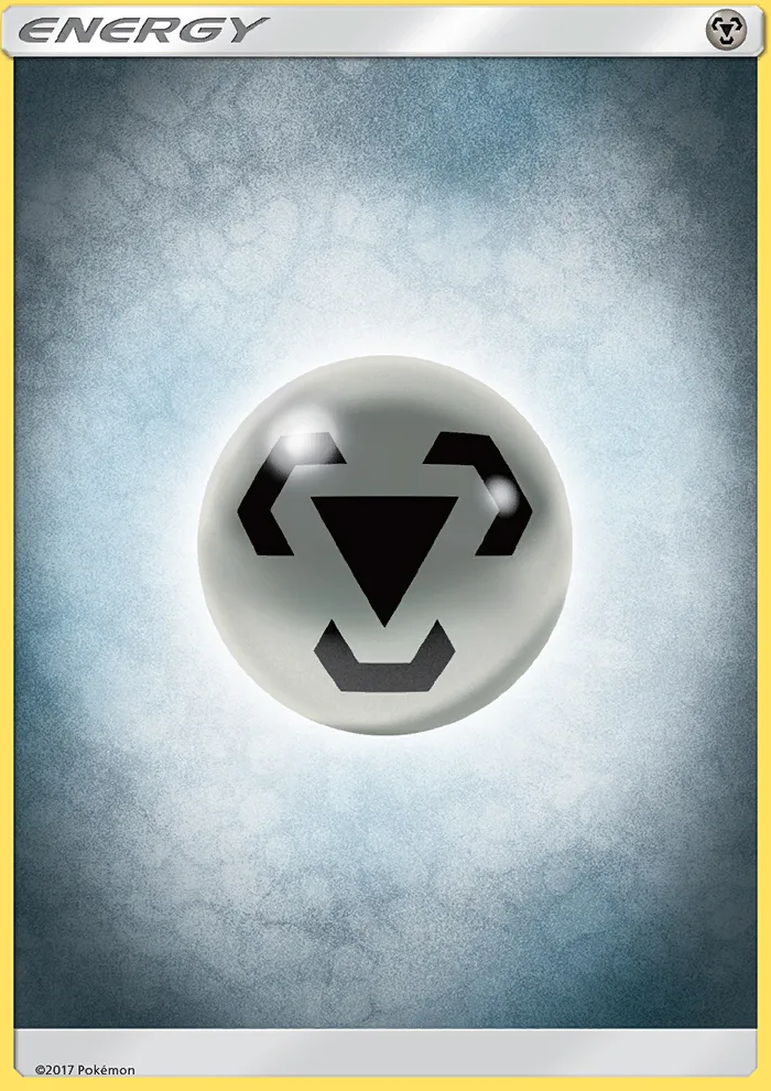 Metal Energy # Sun & Moon Pokemon card