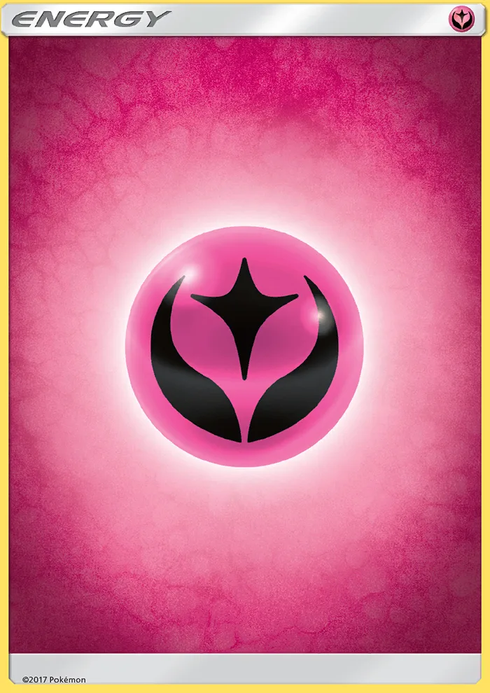Fairy Energy # Sun & Moon Pokemon card