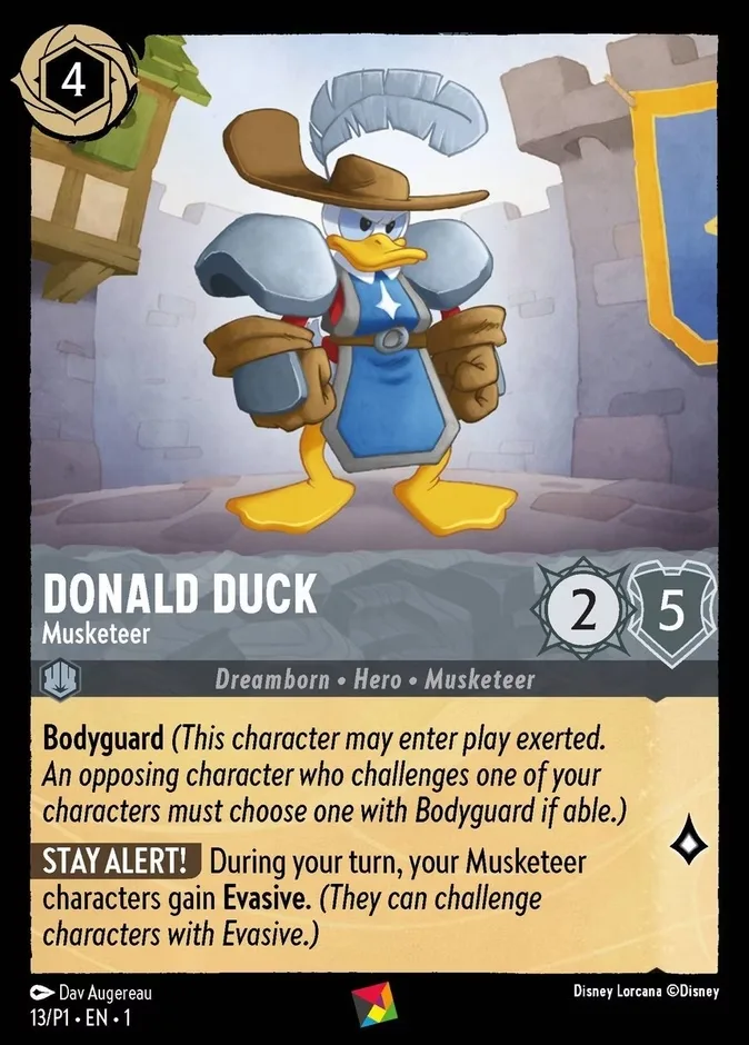 Donald Duck #13 Promo Set 1 Disney Lorcana card