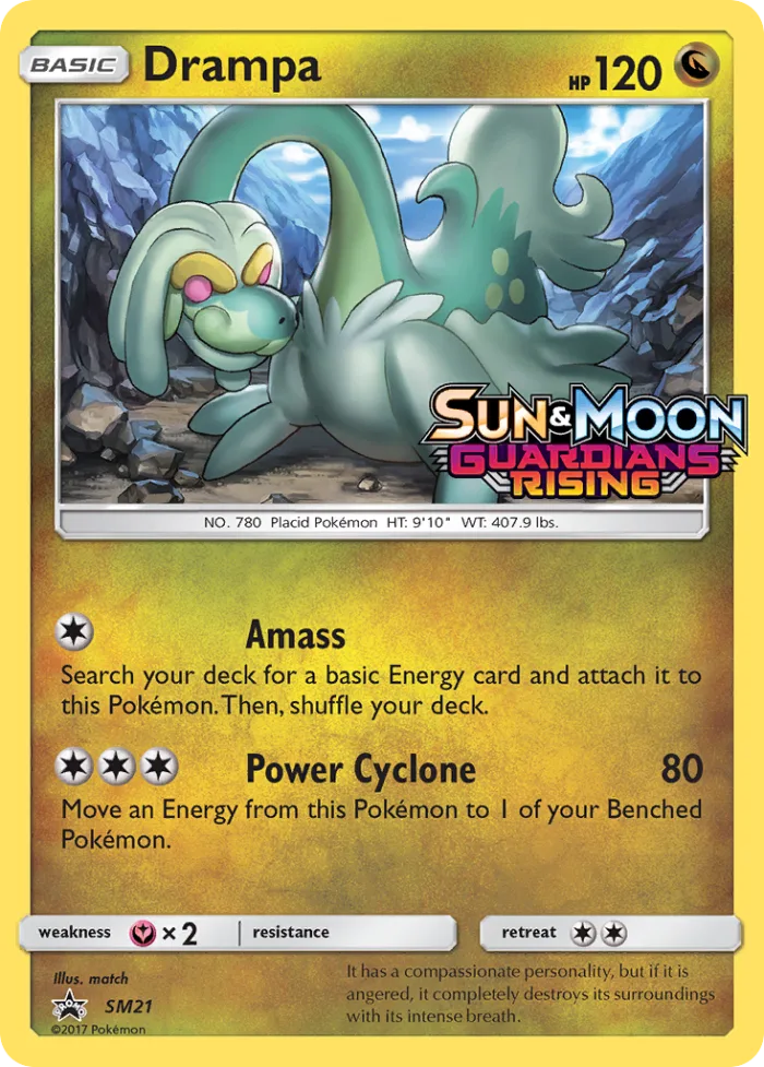 Drampa #SM21 SM Black Star Promos Pokemon card