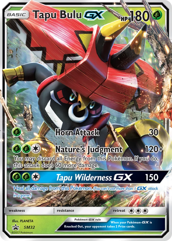 Tapu Bulu-GX #SM32 SM Black Star Promos Pokemon card