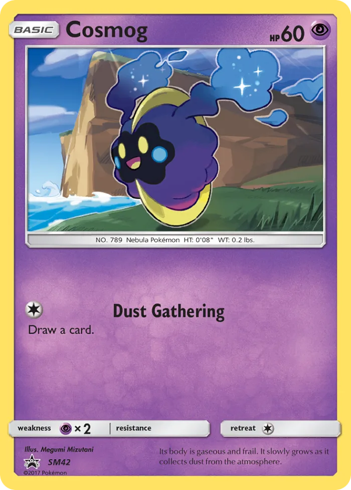 Cosmog #SM42 SM Black Star Promos Pokemon card