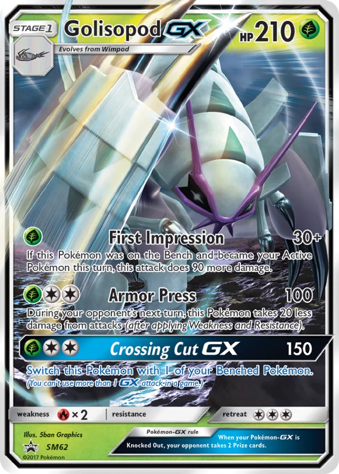 Golisopod-GX SM Black Star Promos card