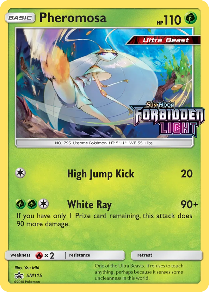 Pheromosa #SM115 SM Black Star Promos Pokemon card