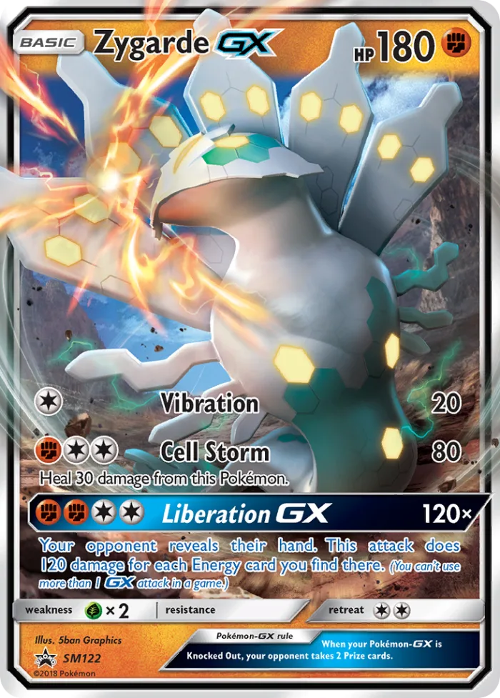 Zygarde-GX #SM122 SM Black Star Promos Pokemon card