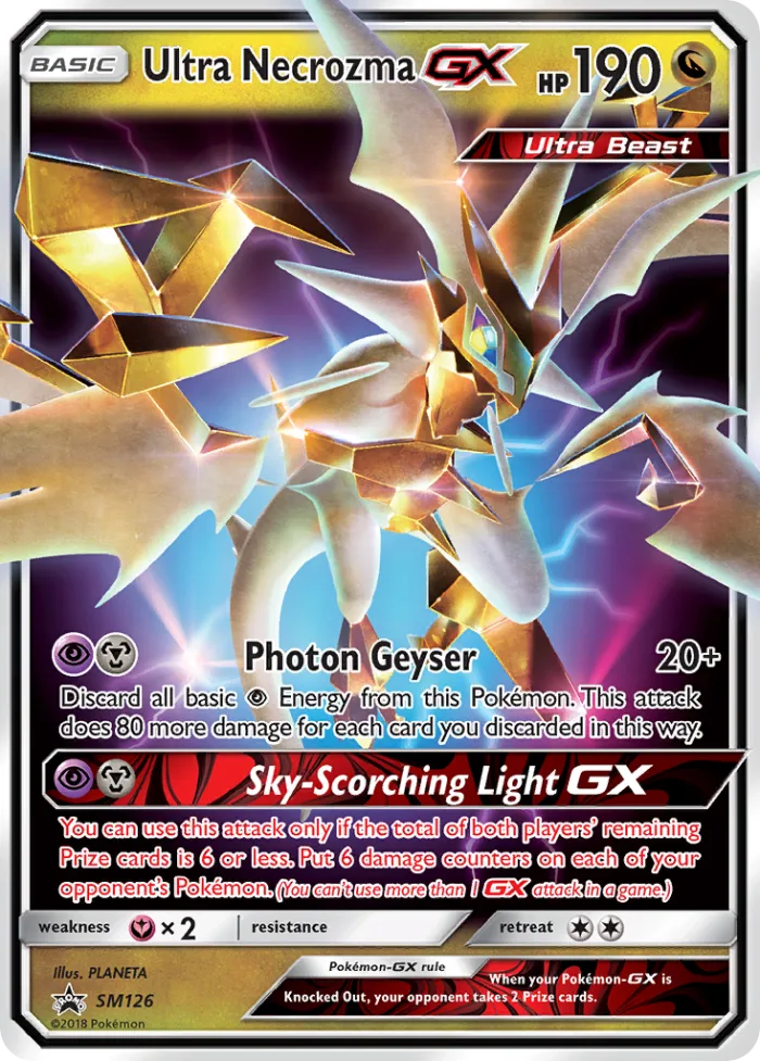 Ultra Necrozma-GX #SM126 SM Black Star Promos Pokemon card