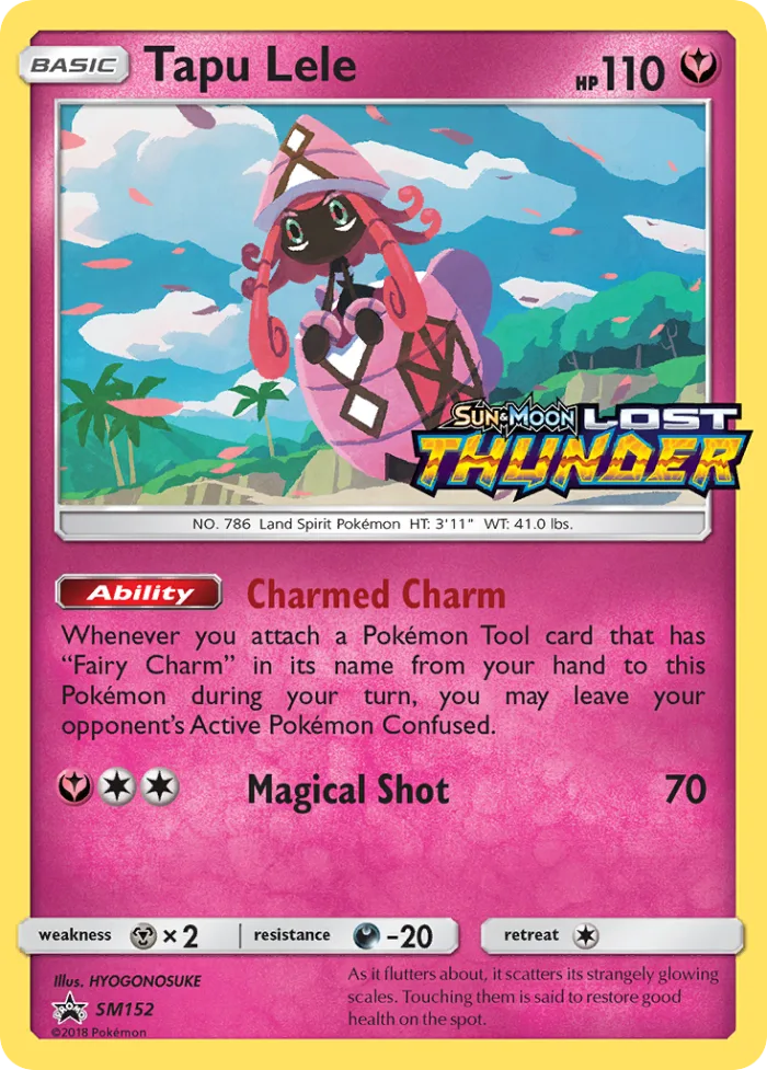 Tapu Lele #SM152 SM Black Star Promos Pokemon card