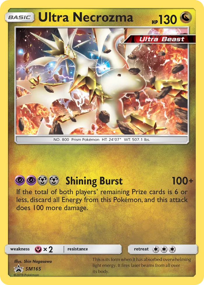 Ultra Necrozma #SM165 SM Black Star Promos Pokemon card