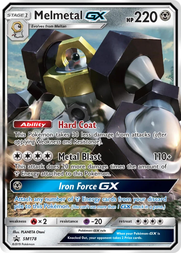 Melmetal-GX #SM178 SM Black Star Promos Pokemon card
