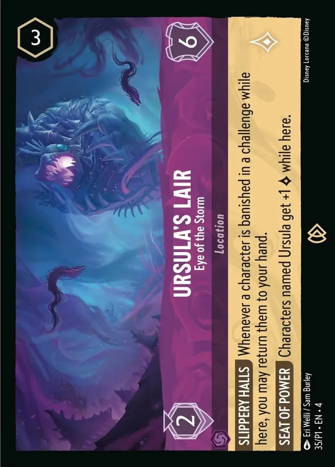 Ursula's Lair #35 Promo Set 1 Disney Lorcana card