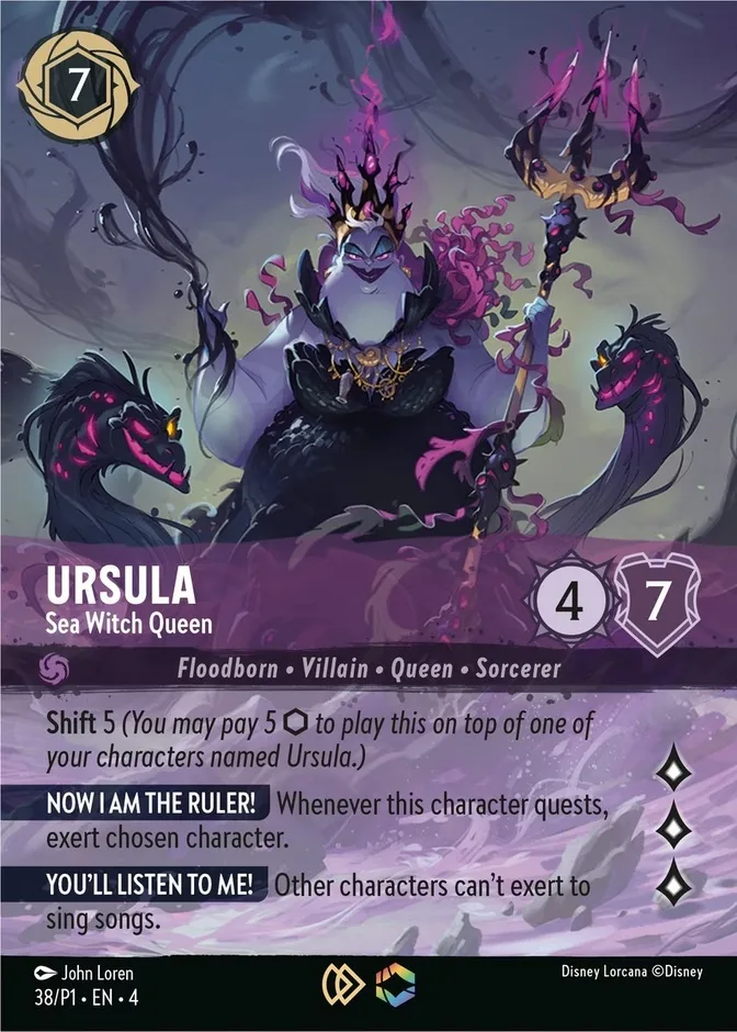 Ursula #38 Promo Set 1 Disney Lorcana card