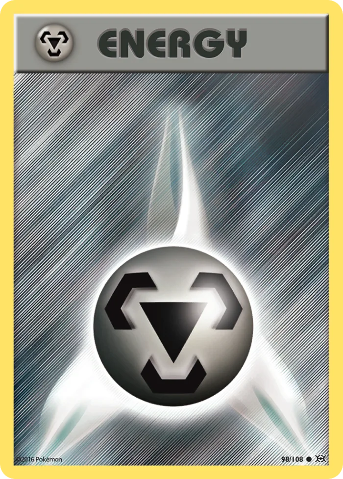 Metal Energy #98 Evolutions Pokemon card