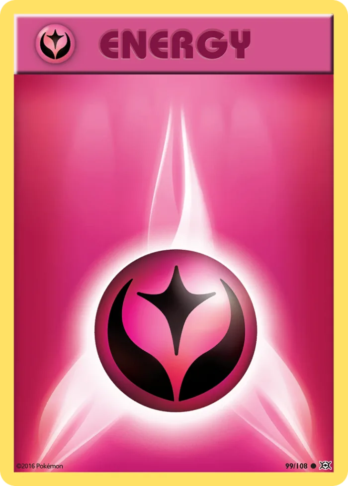 Fairy Energy #99 Evolutions Pokemon card