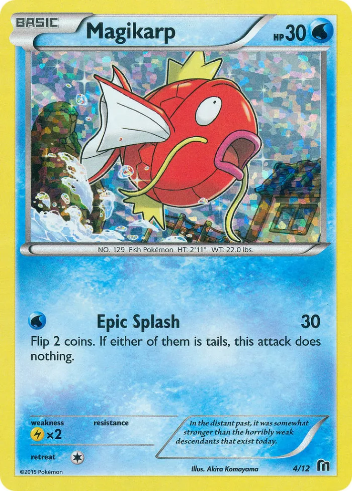 Magikarp #4 McDonald's Collection 2016 Pokemon card
