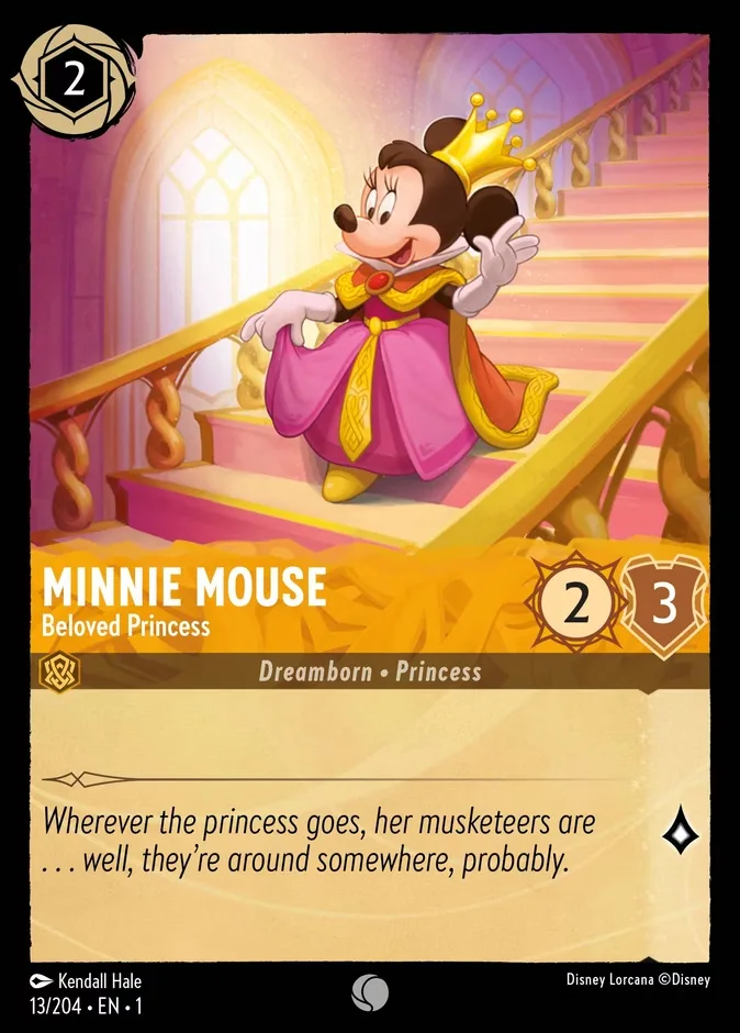Minnie Mouse #13 The First Chapter Disney Lorcana card