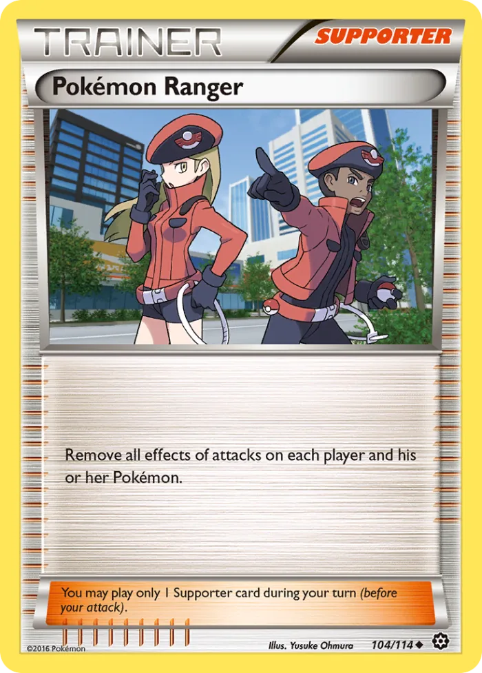 Pokémon Ranger #104 Steam Siege Pokemon card
