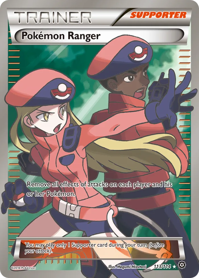 Pokémon Ranger #113 Steam Siege Pokemon card