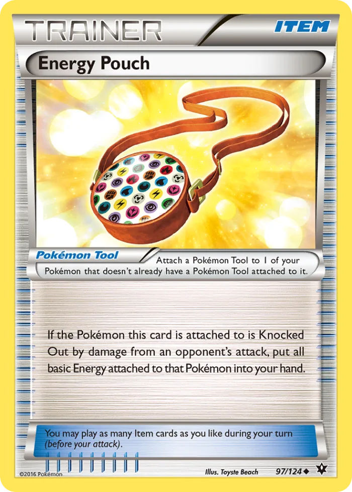Energy Pouch #97 Fates Collide Pokemon card