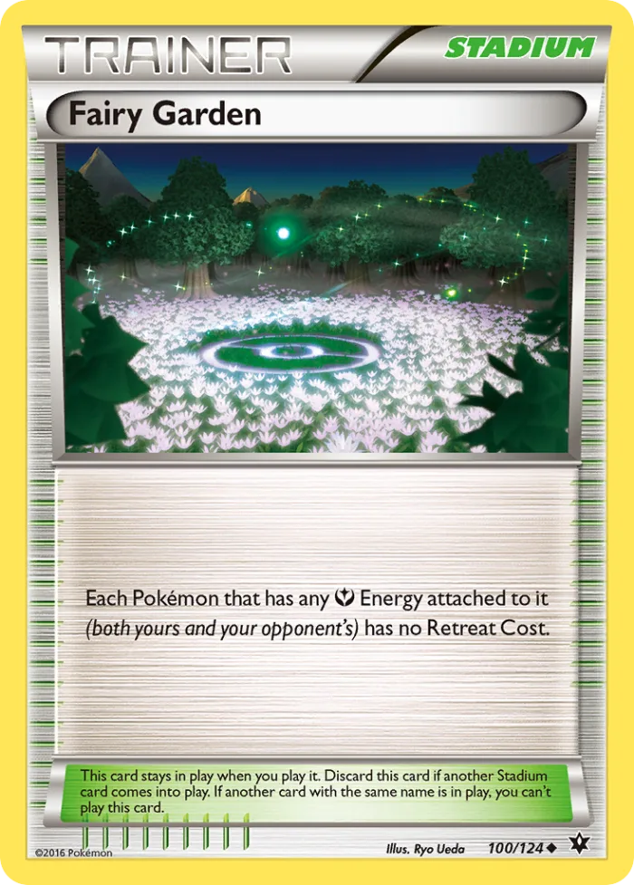 Fairy Garden #100 Fates Collide Pokemon card