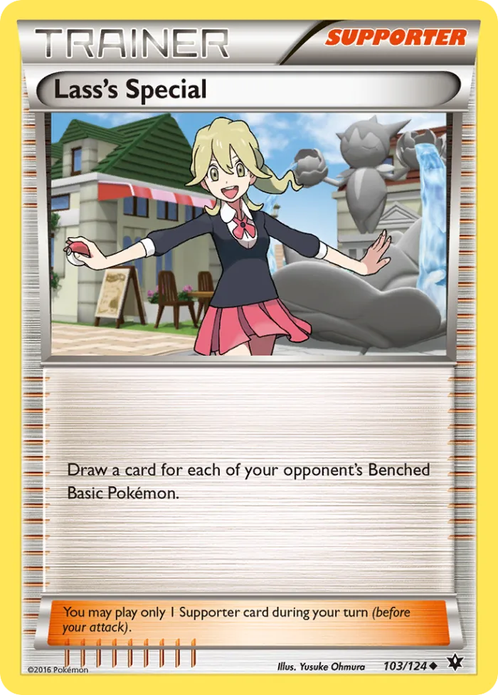 Lass's Special #103 Fates Collide Pokemon card