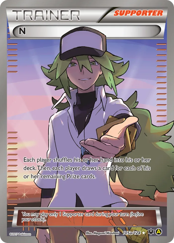 N #105a Fates Collide Pokemon card