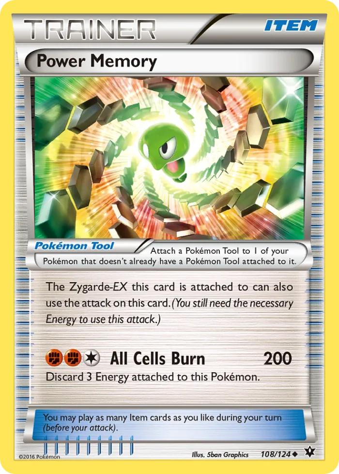 Power Memory #108 Fates Collide Pokemon card