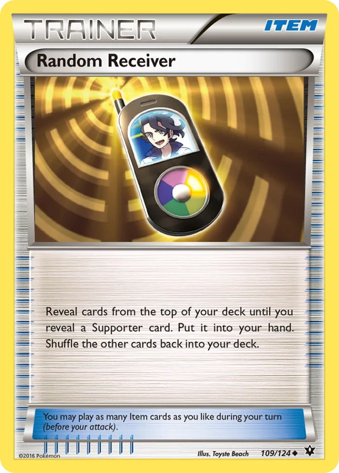 Random Receiver #109 Fates Collide Pokemon card
