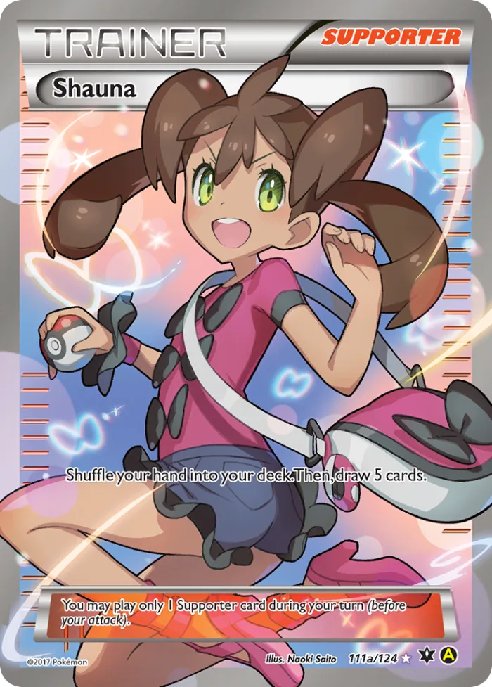 Shauna #111a Fates Collide Pokemon card