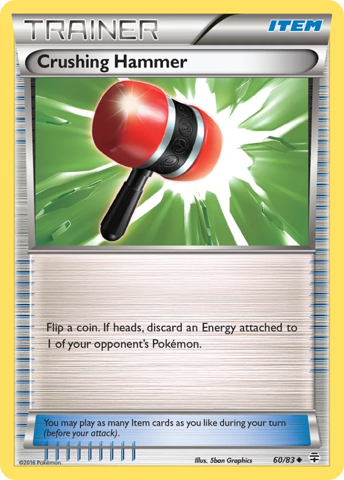Crushing Hammer #60 Generations Pokemon card