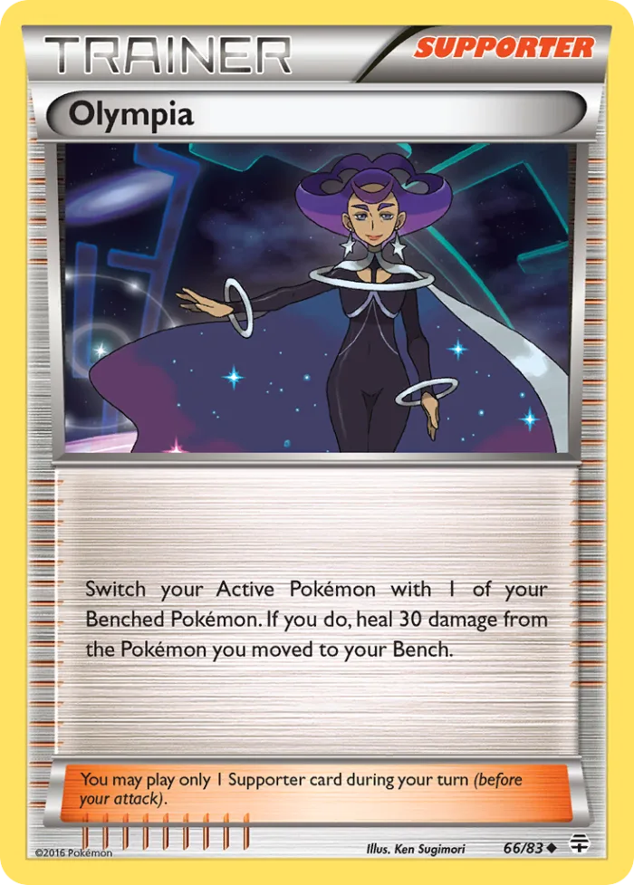 Olympia #66 Generations Pokemon card