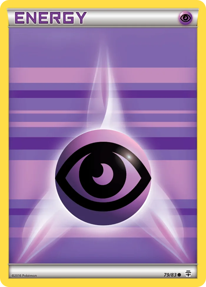 Psychic Energy #79 Generations Pokemon card