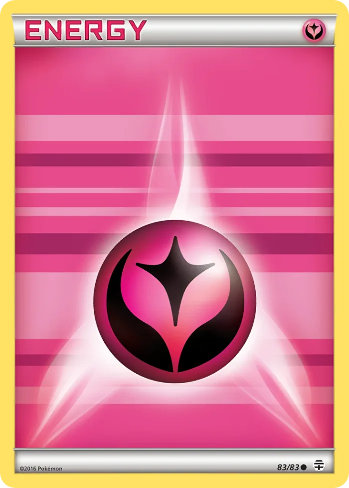 Fairy Energy #83 Generations Pokemon card