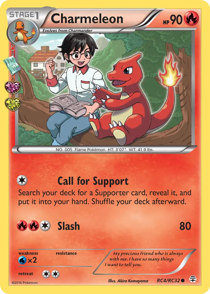 Charmeleon #RC4 Generations Pokemon card