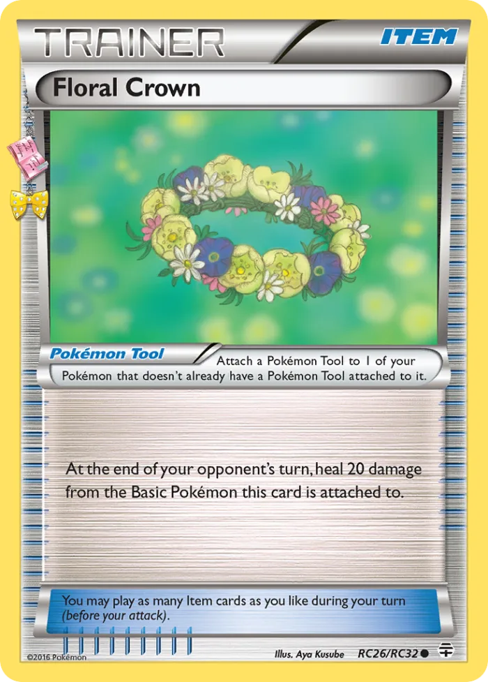 Floral Crown #RC26 Generations Pokemon card