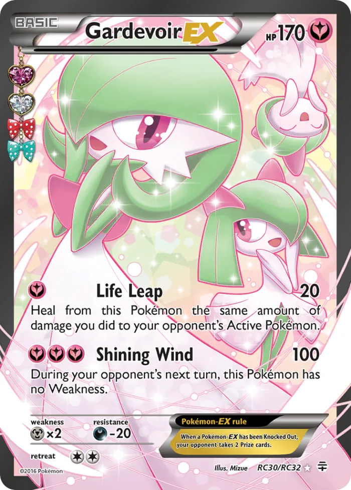 Gardevoir-EX #RC30 Generations Pokemon card