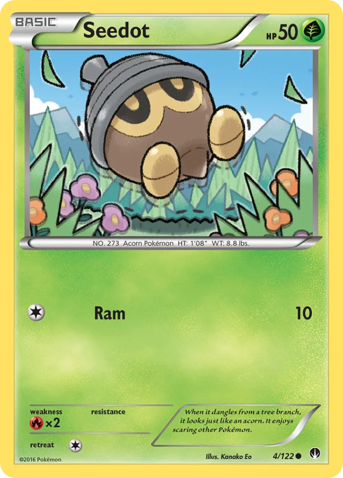 Seedot #4 BREAKpoint Pokemon card