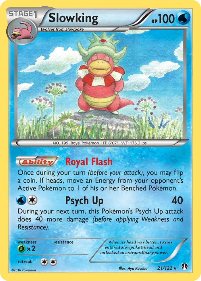 Slowking #21 BREAKpoint Pokemon card