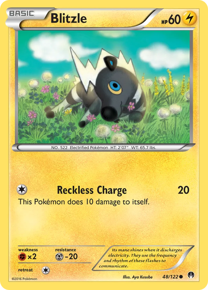 Blitzle #48 BREAKpoint Pokemon card