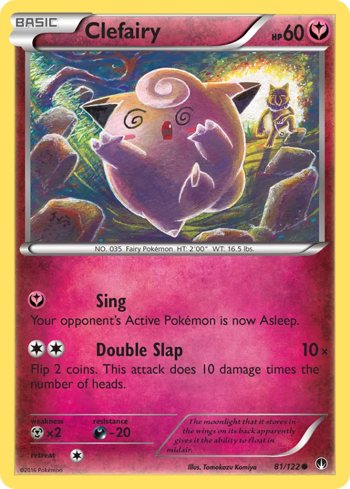 Clefairy #81 BREAKpoint Pokemon card