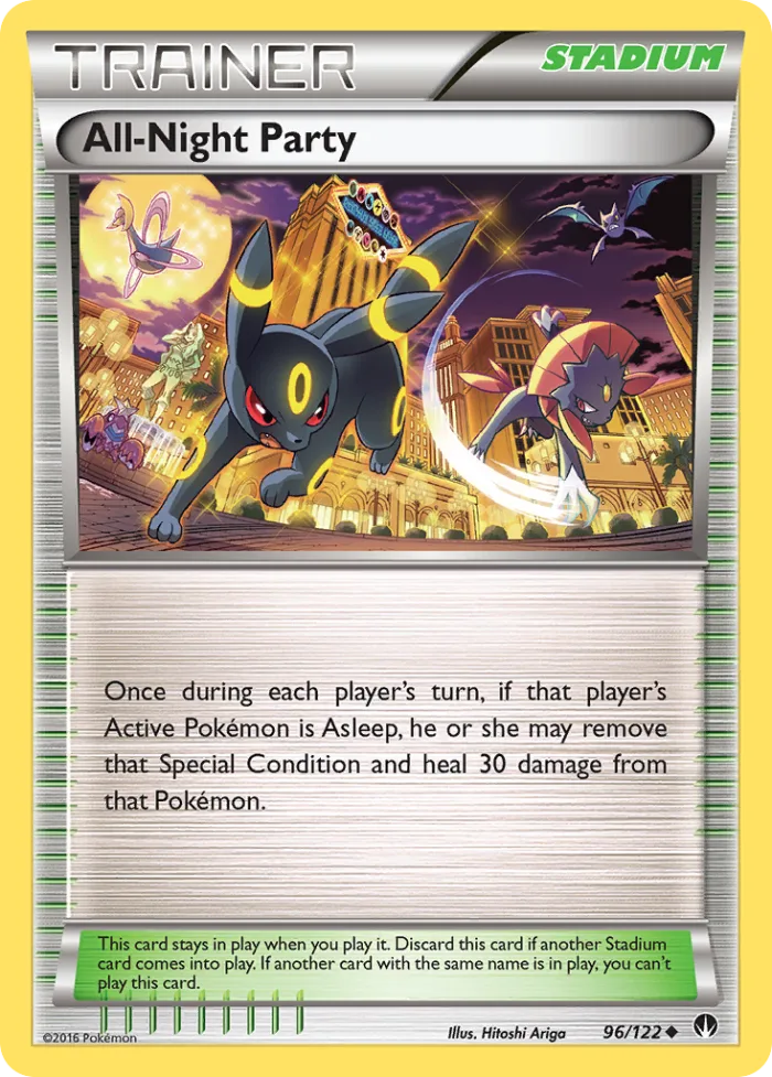 All-Night Party #96 BREAKpoint Pokemon card