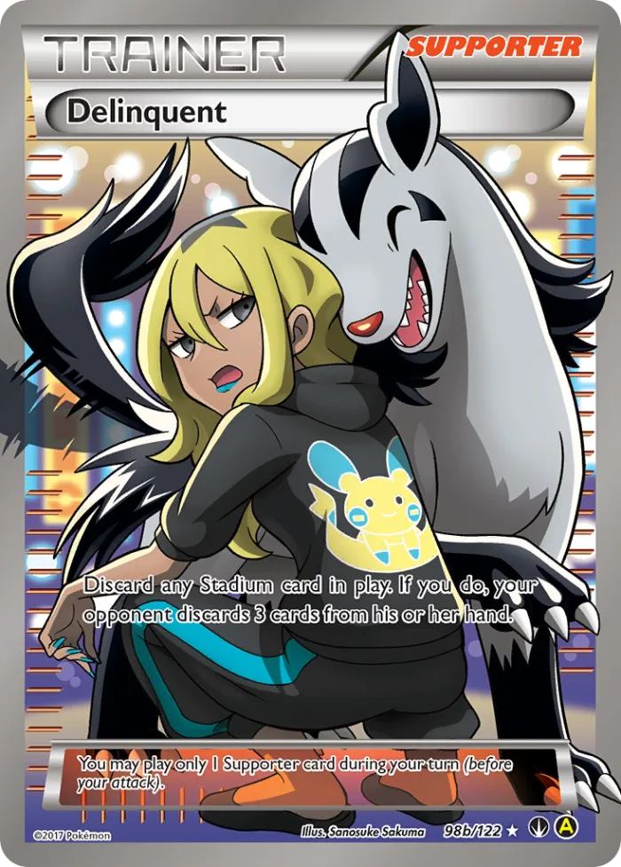 Delinquent #98b BREAKpoint Pokemon card