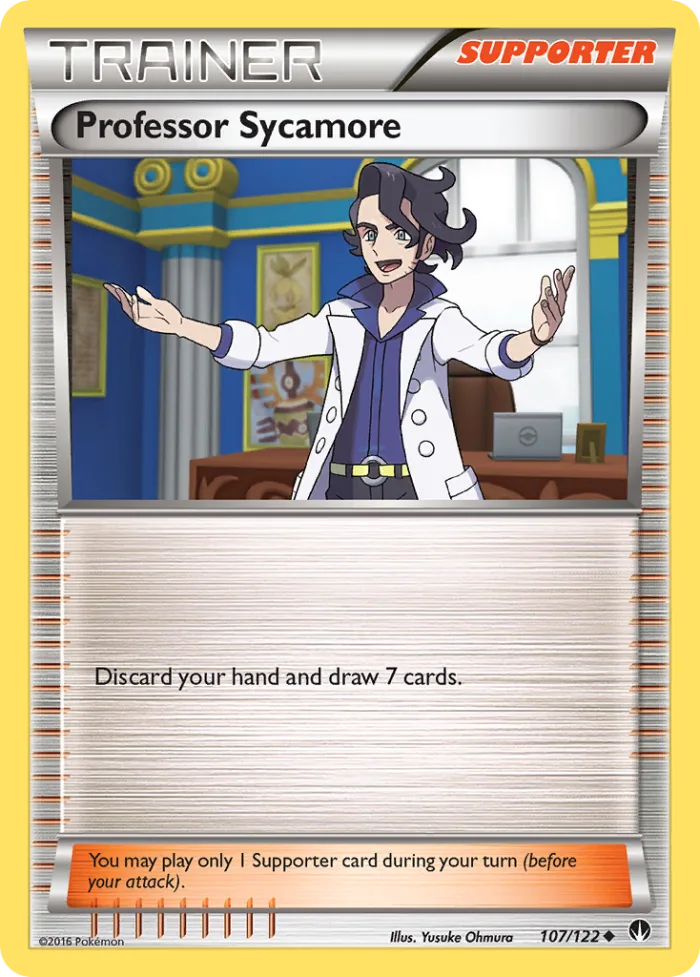 Professor Sycamore #107 BREAKpoint Pokemon card