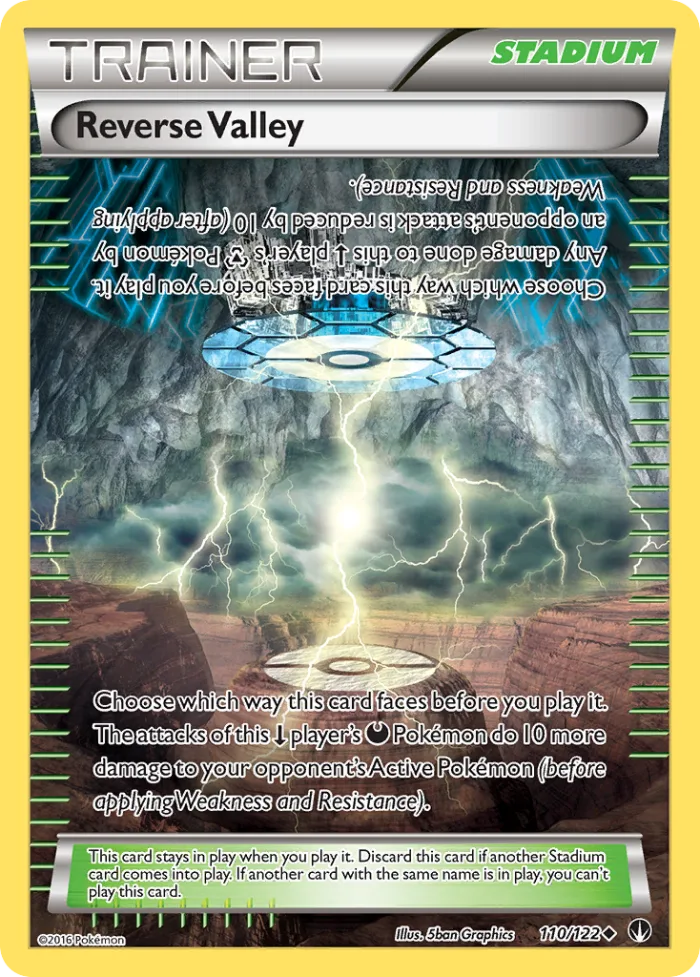 Reverse Valley #110 BREAKpoint Pokemon card