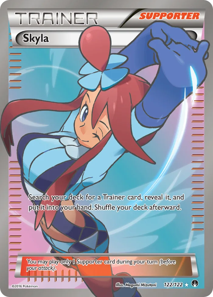 Skyla #122 BREAKpoint Pokemon card