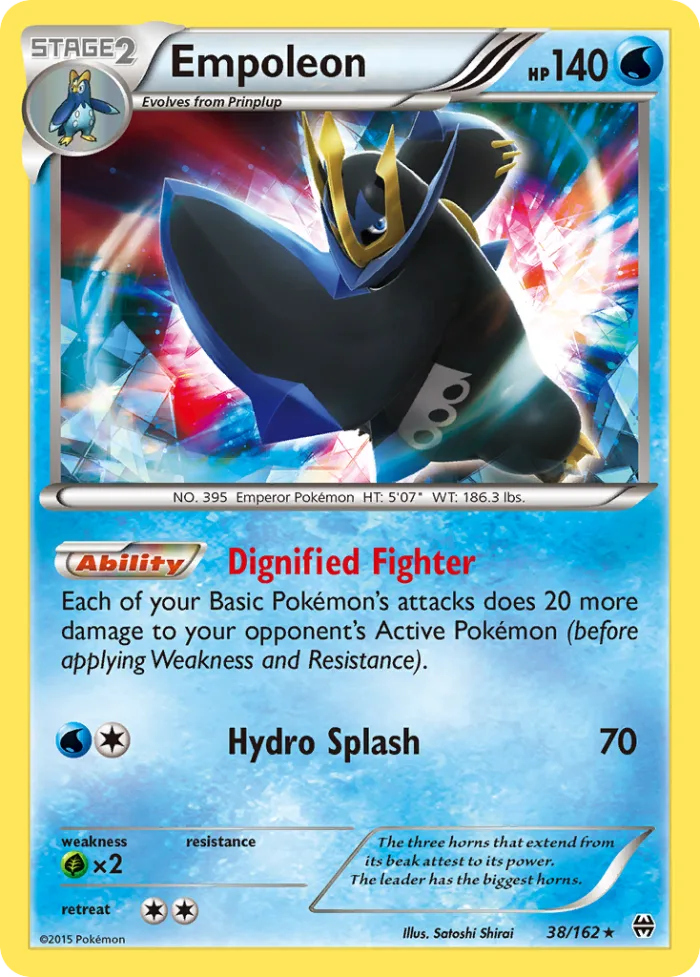 Empoleon #38 BREAKthrough Pokemon card