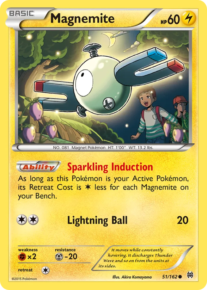 Magnemite #51 BREAKthrough Pokemon card