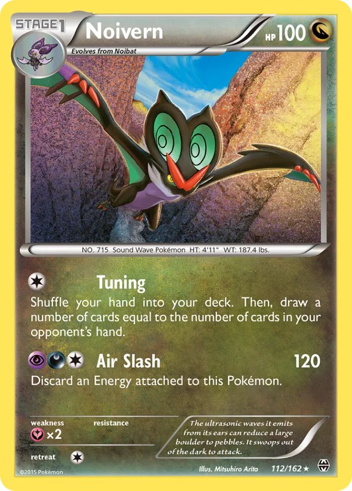Noivern #112 BREAKthrough Pokemon card